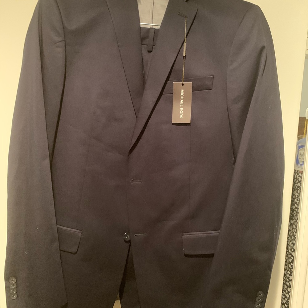 Navy Blue Michael Kors Men’s Suit
